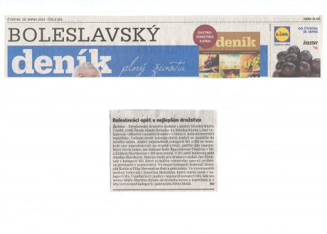 2014-8-28 Mladoboleslavsky denik
