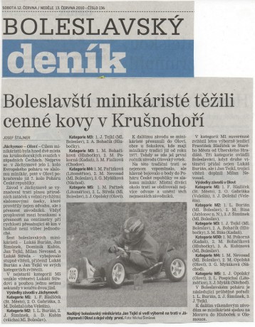 09.Boleslavští minikáristé těžili cenné kovy v Krušnohoří