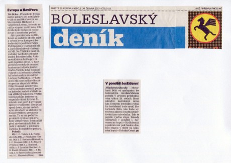 2013-6-29 Mladoboleslavsky denik