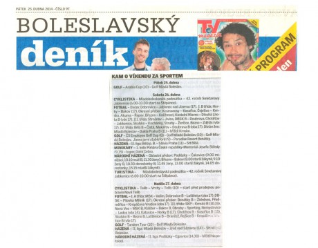 2014-4-25 Mladoboleslavsky denik