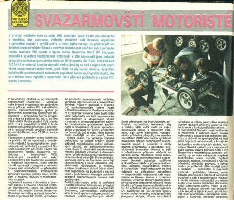 Svazarmovští motoristé 1.
