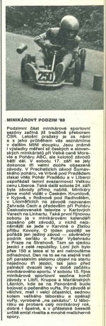 minikárový podzim 1988