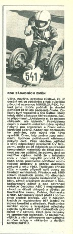 opět se pojede mistrovství ČSSR, v kalendáři je 112 závodů