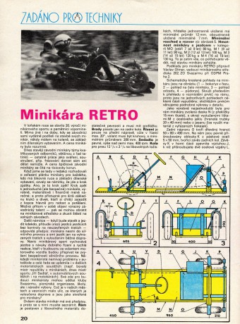 Minikára RETRO 1.