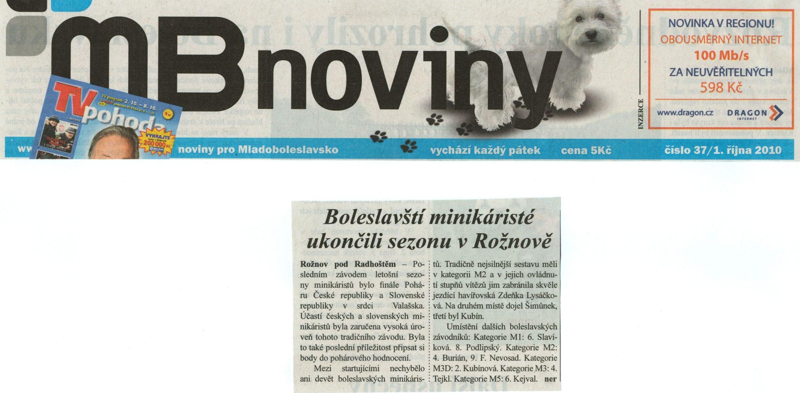 20.Konec sezóny v Rožnově, 25.9.2010