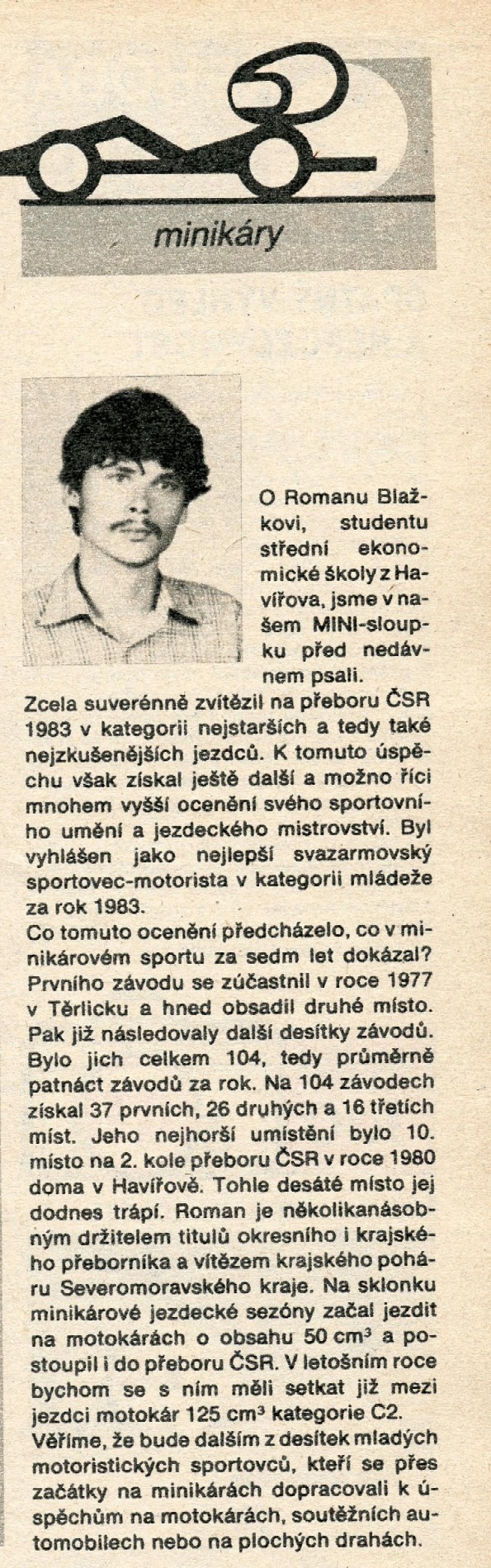 Roman Blažko z Havířova